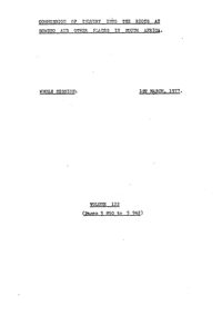 Commission of Inquiry into the riots at Soweto and other places in South Africa held on 1 March 1977, Volume 122
