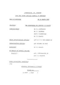 Commission of Inquiry into the South African Council of Churches held at Pretoria on 9 March 1983, Volume 43 and Volume 44

