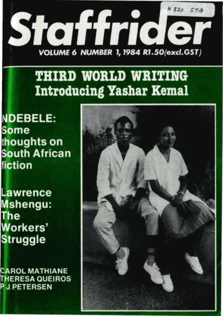 Staffrider Vol.6 No.1 1984