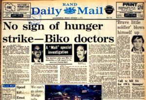 Biko’s imprisonment, death and the aftermath