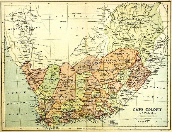 Nelson Mandela Timeline 1800-1899