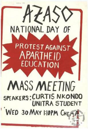 Azanian Students Organisation (AZASO) 