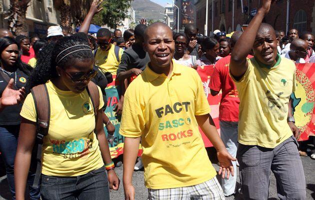 Student protests in democratic South Africa