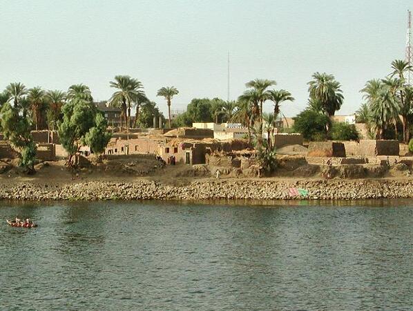 The Nile river and its influence on settlement