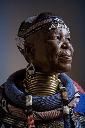 Esther Mahlangu portrait
