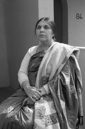Professor Fatima Meer portrait