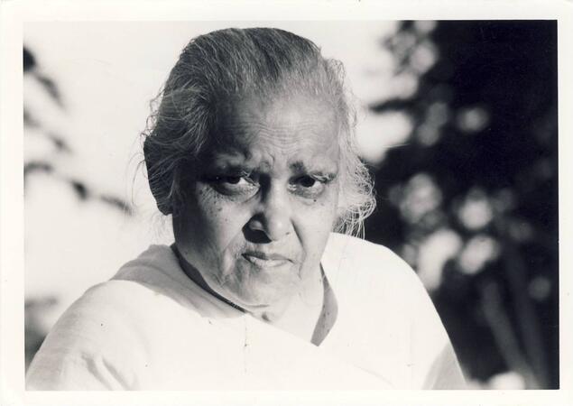 Sushila Gandhi portrait