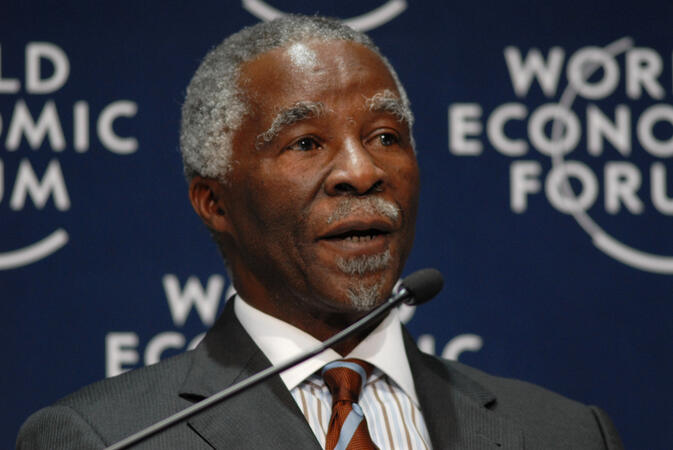 Thabo Mvuyelwa Mbeki portrait
