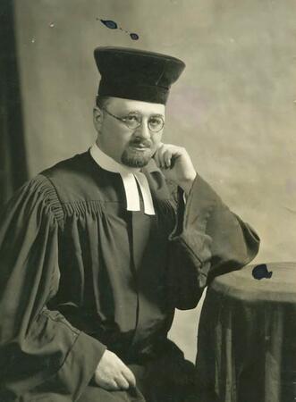 Chief Rabbi Israel Abrahams portrait