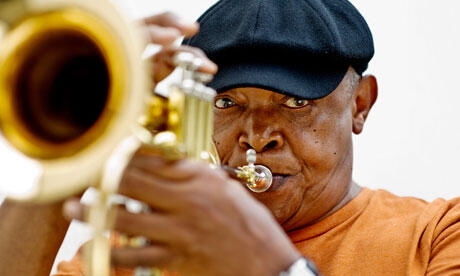 Hugh Masekela portrait