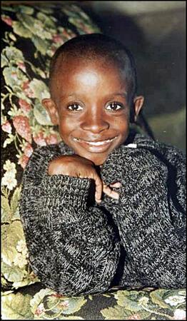 Nkosi Johnson portrait