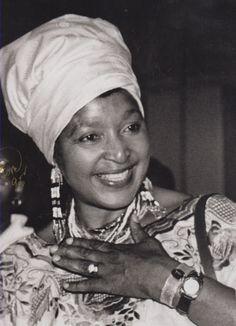 Winnie Madikizela-Mandela portrait
