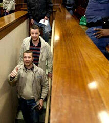 Boeremag members Dirk Hanekom and Henk van Zyl are arrested in Memel. Only Hanekom is charged.