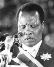Chief Kaiser Matanzima is elected Chief Minister