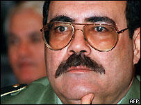 General Muhamed Lamari, head of Algeria's army, resigns for health reasons.