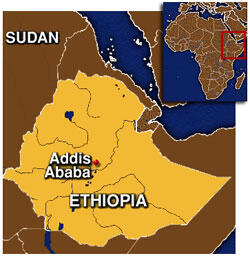 Italian Troops raid Addis Ababa
