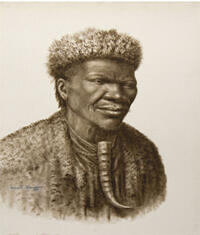 Gerard Bhengu SA artist, is born in Natal 