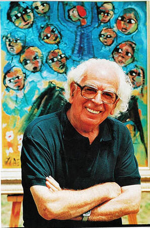 Father Frans Claerhout, acclaimed South African painter of Belgian descent, dies in his sleep