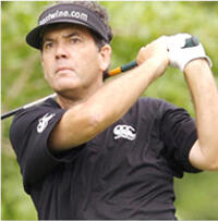 David Frost wins the South African Open golf championship in Stellenbosch