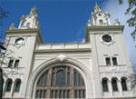 The mayor of Cape Town, Hyman Lieberman, opens the Great Synagogue in the Gardens, Cape Town