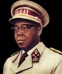 Joseph Kasavubu, first president of the Democratic Republic of Congo dies