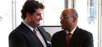 Brett Kebble, SA millionaire and director of mining companies, linked to several cases of alleged fraud, is born