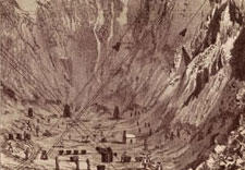 Work is stopped at the Kimberley mine