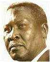 Albert Luthuli accepts the Nobel Peace Prize