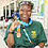 Beverly Mashinini wins a bronze medal
