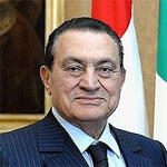 Hosni Mubarak, President of Egypt is born