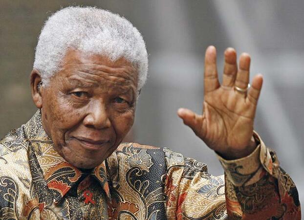 Nelson Mandela celebrates his 90th birthday.