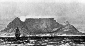 The first family at the Cape moves into the fort