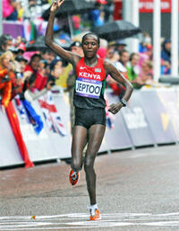 Priscah Jeptoo is born in Nandi Kenya