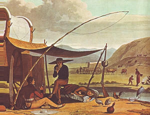 The first Boer Trek to Angola that started in 1874 reaches Lake Ngami (Thirstland Trek) in 1875