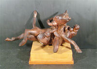Vuminkosi Zulu, S.A. sculptor is born in Mapumulo, Natal