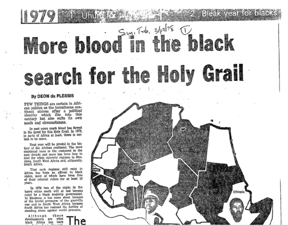 More blood in the black search for the Holy Grail 1974 - 1980