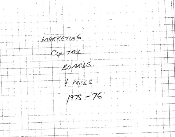 Fixing food prices 1974 - 1986