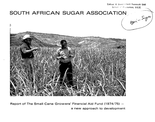 South African Sugar Asssociation 1974 - 1980