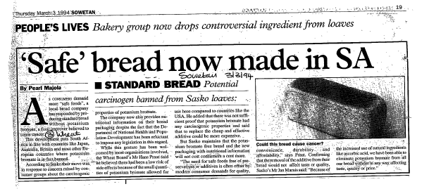 State to increase bread subsidy 1975 - 1993