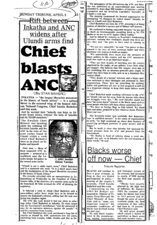 Chief blasts ANC 1983 B