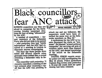 Black Politics 1988 C