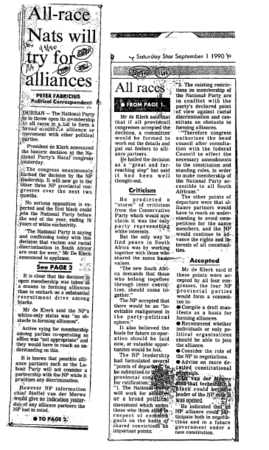 Black Politics 1990 J