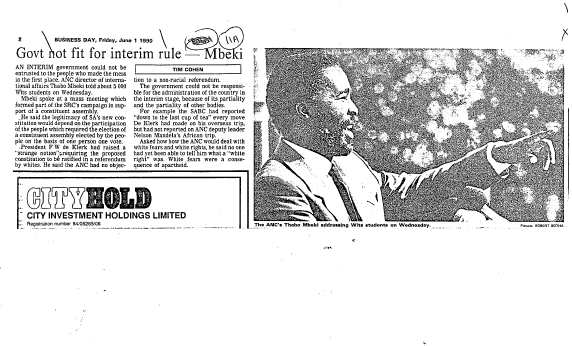 Black Politics 1990 G