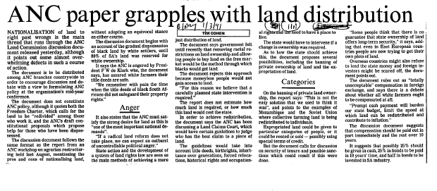 Black Politics 1991 B