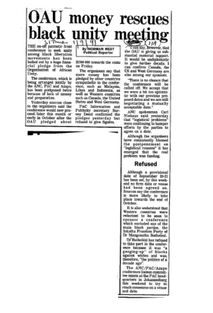 Black Politics 1991 G