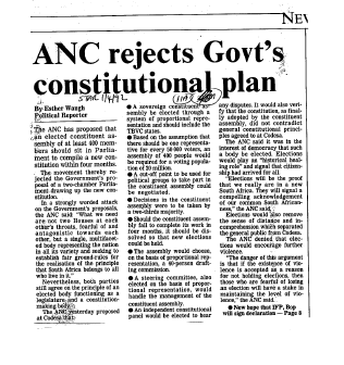 Black Politics 1992 B