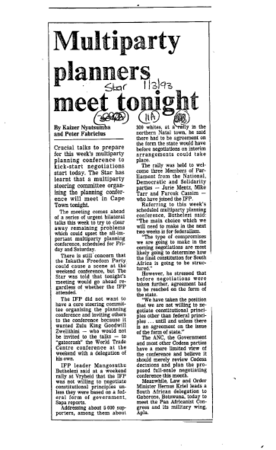Black Politics 1993 C