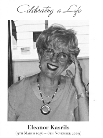 Celebrating a Life - Eleanor Kasrils