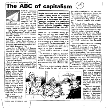 Co-Determinations 1975 - 1992