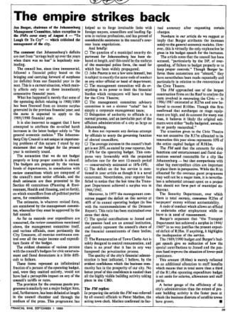 Commerce General 1989 - 1990